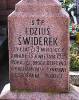 Grave of Edziu widerek, died 13 IV 1934